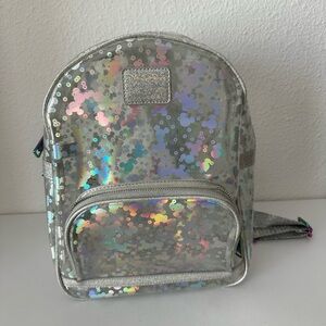 Loungefly Disney Parks Holographic Mini Backpack